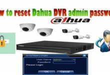 نسيت باسورد dvr داهوا