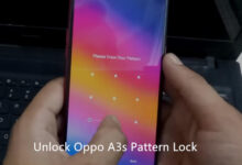 نسيت باسورد oppo a3s
