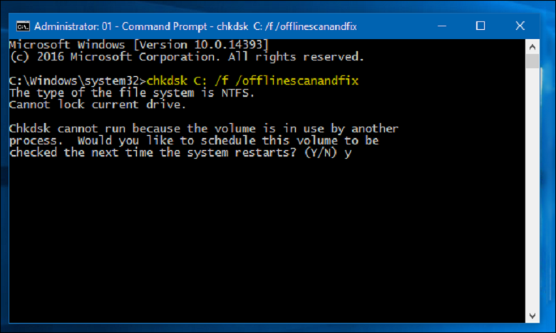 9 خطوات لتقسيم الهارد من command prompt 