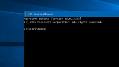 9 خطوات لتقسيم الهارد من command prompt 