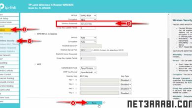 كيفيه تغيير كلمه السر للواي فاي خطوات تغيير كلمة السر للواي فاي 8 3