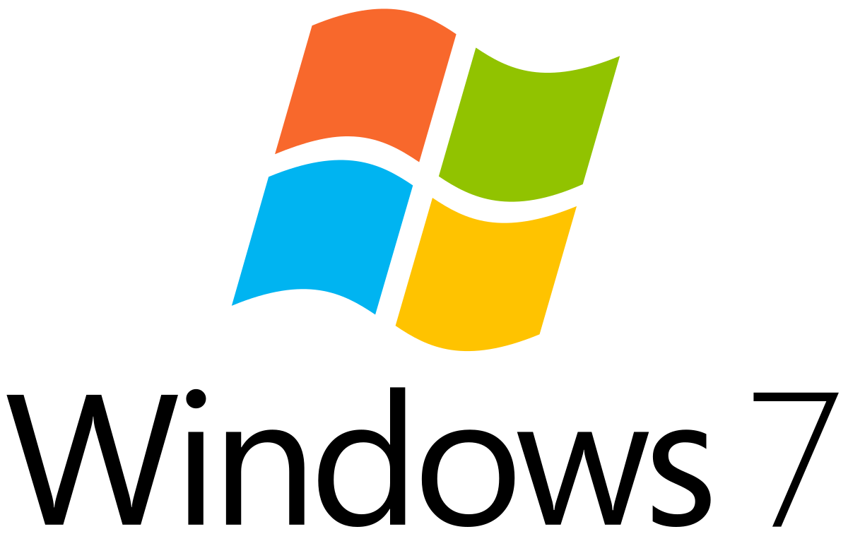 Unofficial fan made Windows 7 logo variant.svg